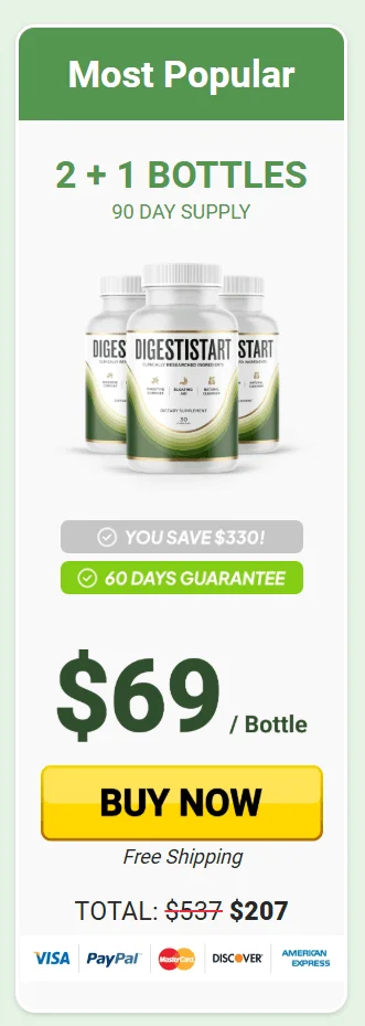 DigestiStart 3 bottle price